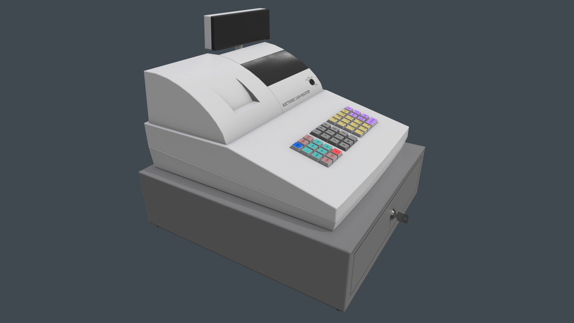 Cash Register By Ash Mesh 3docean - roblox cash register mesh