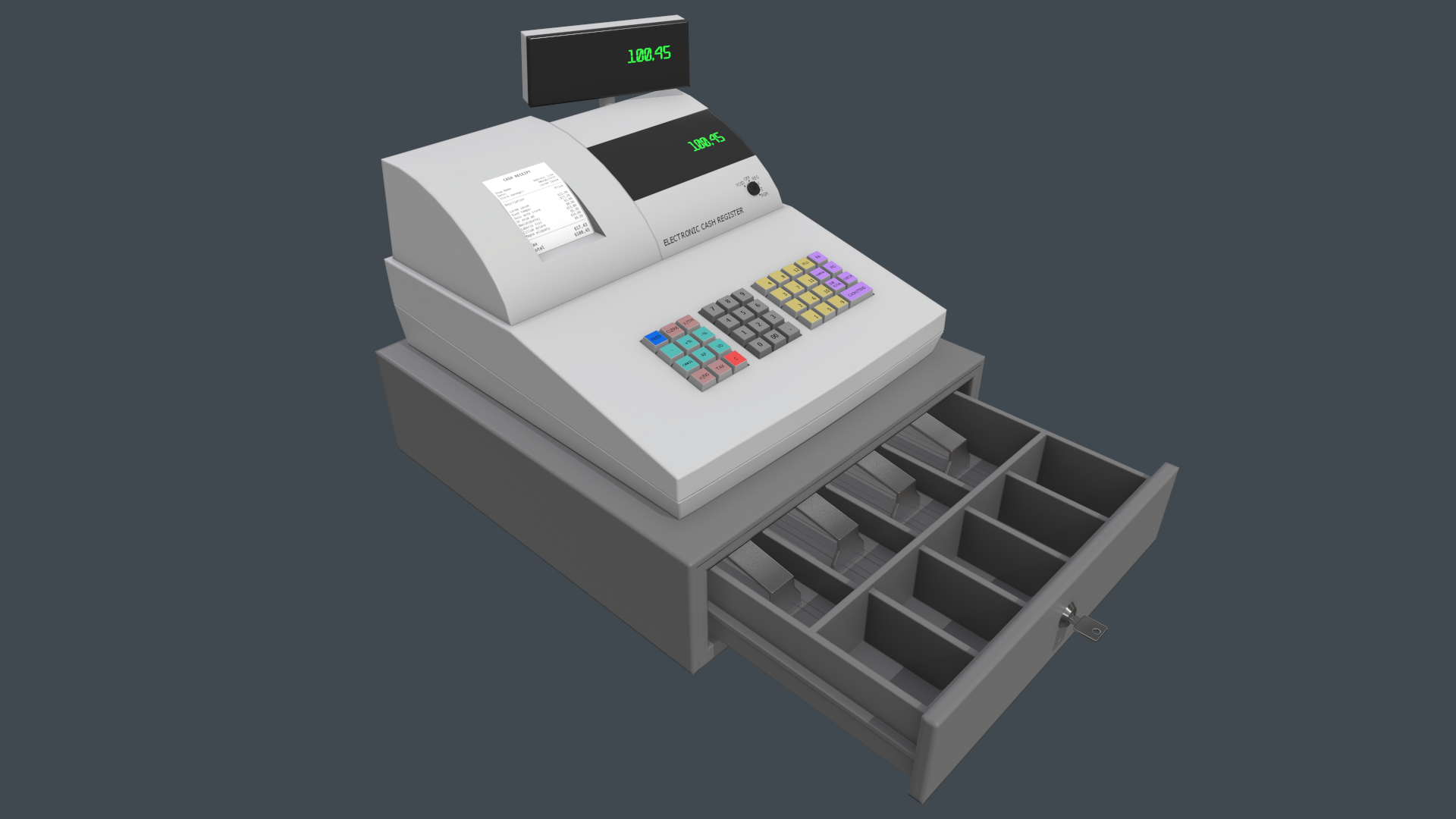 Cash Register by Ash_Mesh | 3DOcean