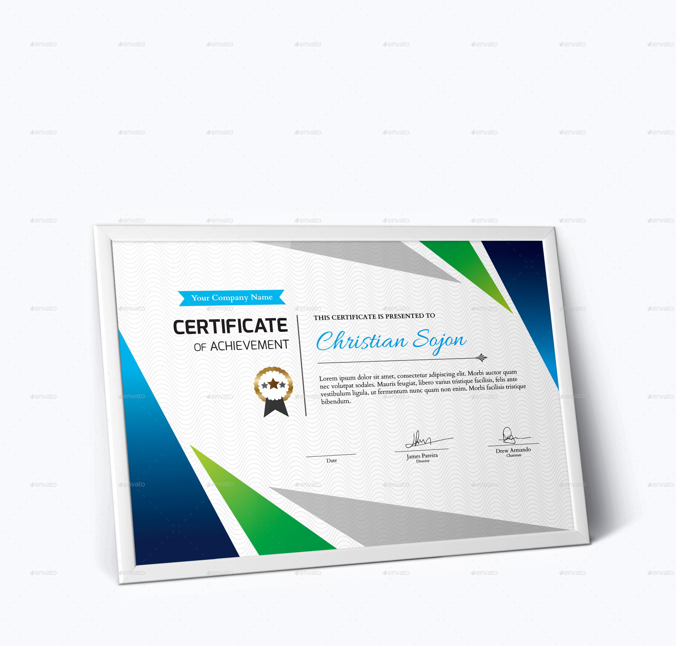 Certificate Bundle by sketchgraph | GraphicRiver