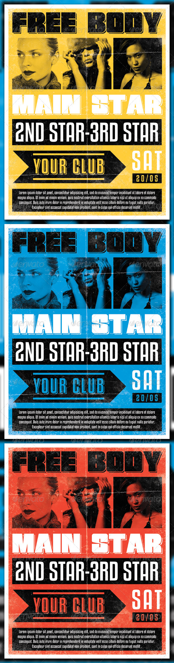 Free Body - Clubs & Parties Events