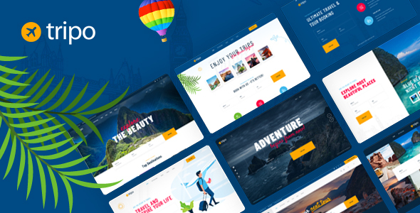 Tripo – Travel & Tourism Agencies WordPress Theme