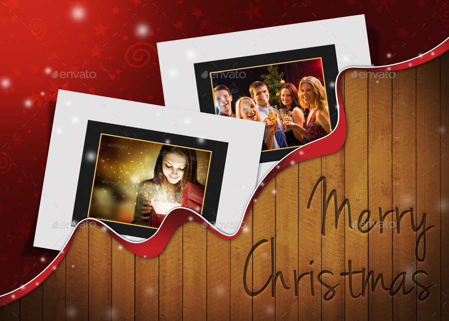 Christmas Holidays 2021 Photo Frames Pack By Rapidgraf Graphicriver