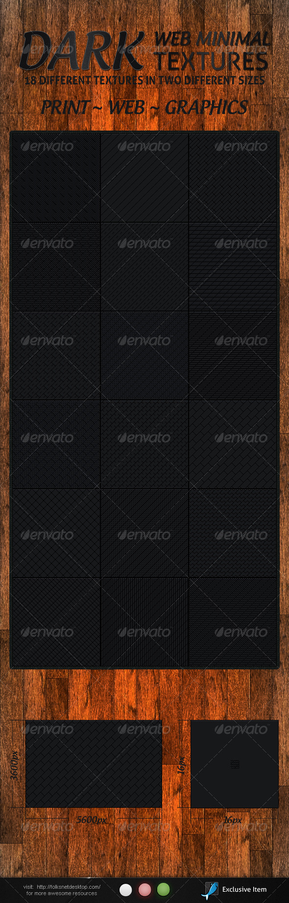 Dark Web Minimal Textures - Textures