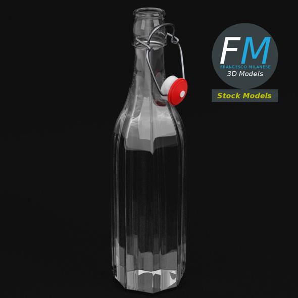Bottle with bracket - 3Docean 27518078