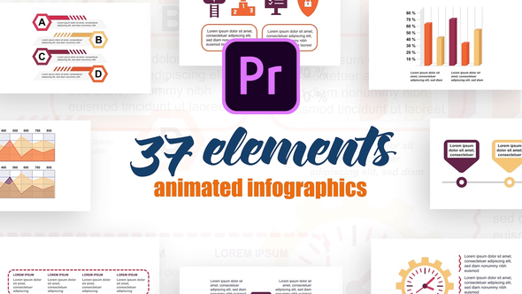 Infographics Vol.32 Premiere Pro Template