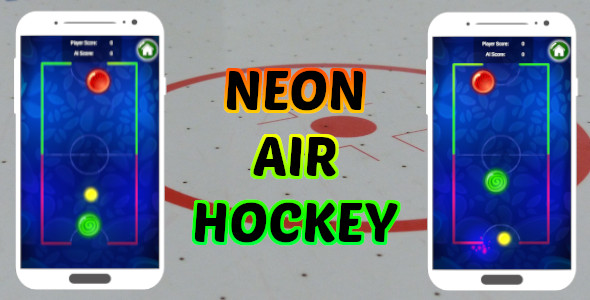 Neon Air Hockey - Unity Project