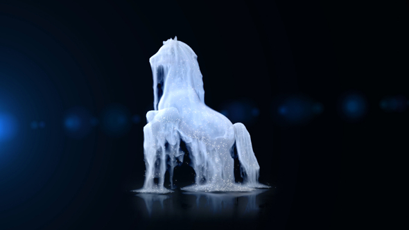 White Horse Logo Reveal