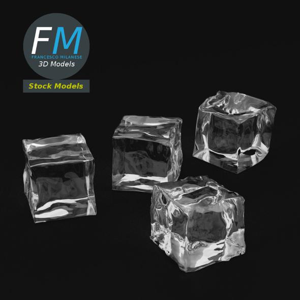 Ice cubes - 3Docean 27535173