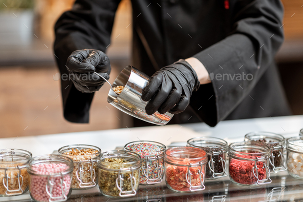 Ice Cream Toppings Containers