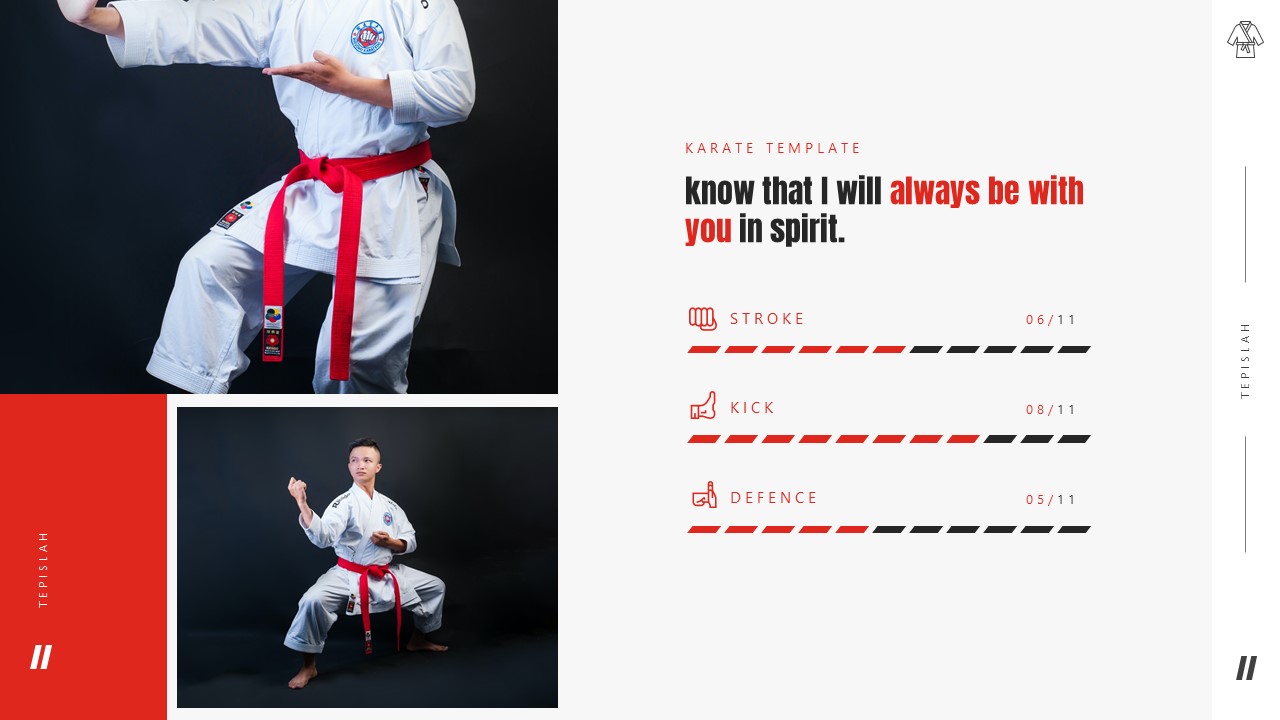 Tepislah - Karate & Martial Art Powerpoint Template by onelinerdesign