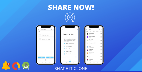ShareIt Clone -Share now | File transfer Android App
