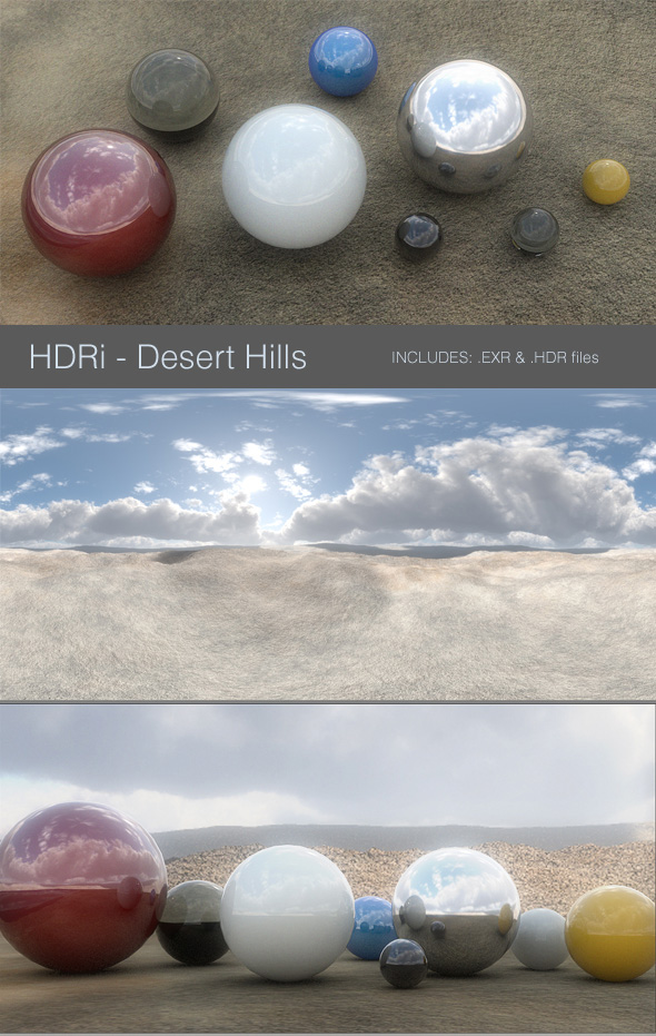 HDRi - Desert - 3Docean 93333