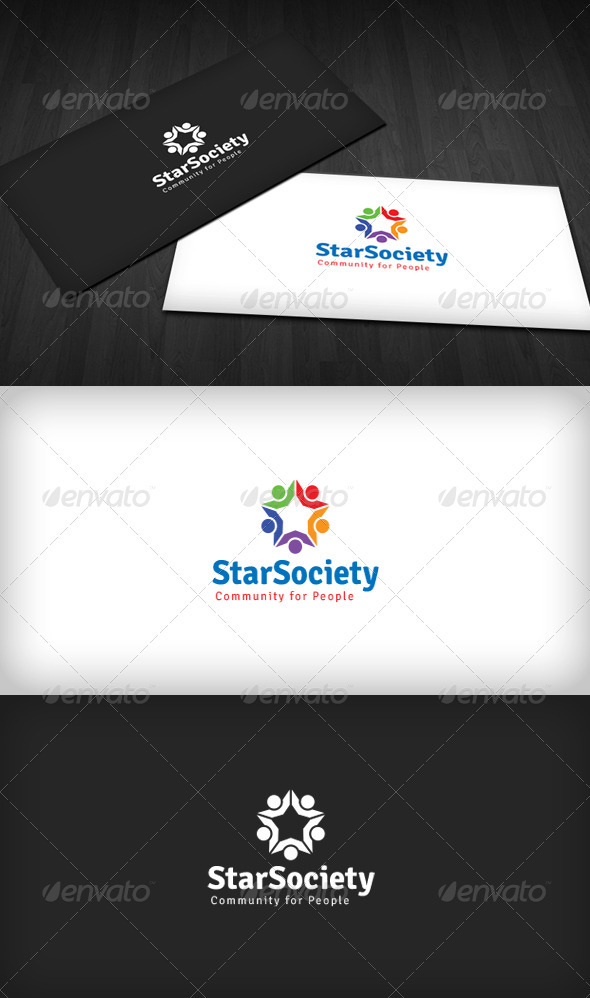 Star Society Logo 2 - Humans Logo Templates