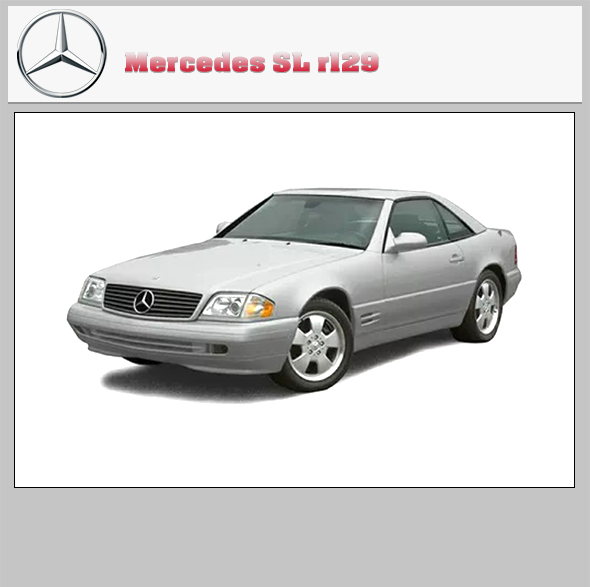 Mercedes SL r129 - 3Docean 27544961