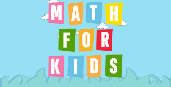 MATH FOR KIDS GAME TEMPLATE