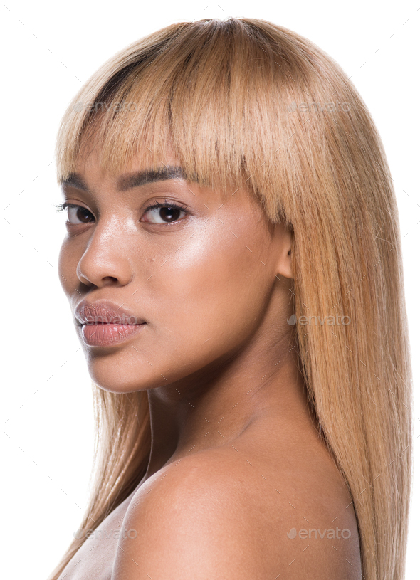 african americans with blonde hair