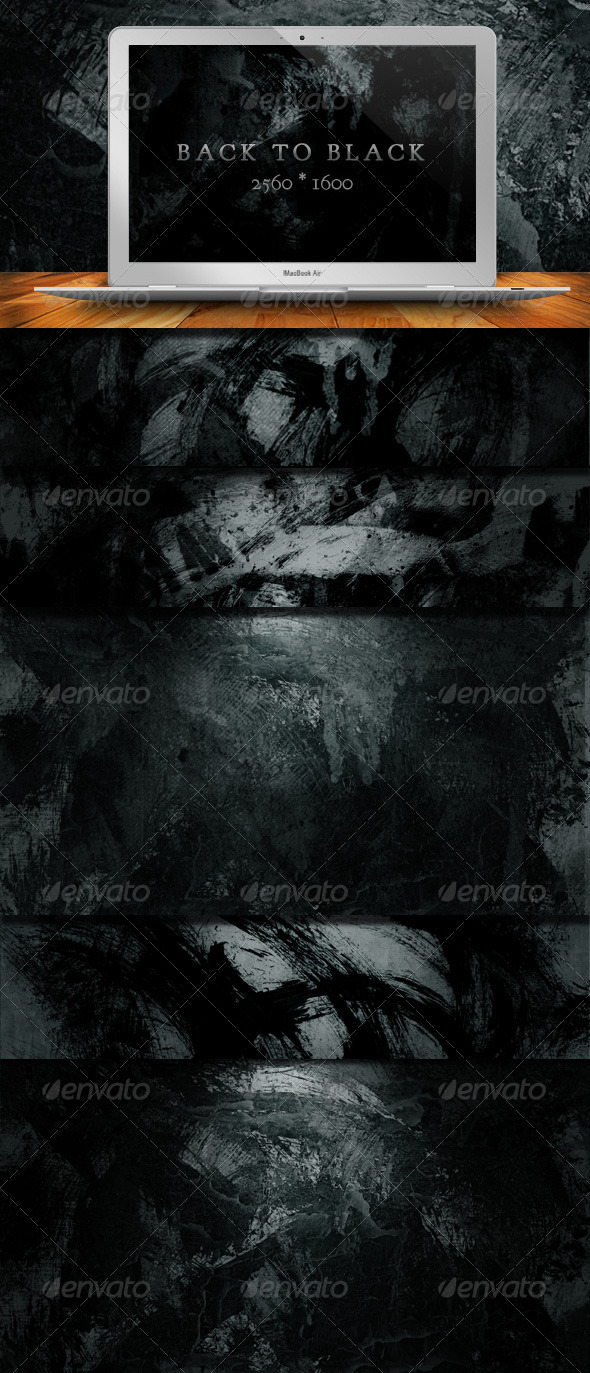 10 Back To Black Grunge Backgrounds - Backgrounds Graphics