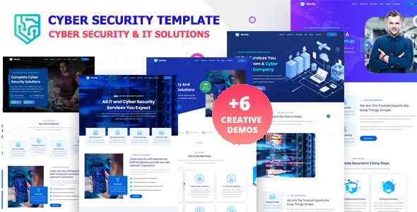 Security Company Website Template from s3.envato.com