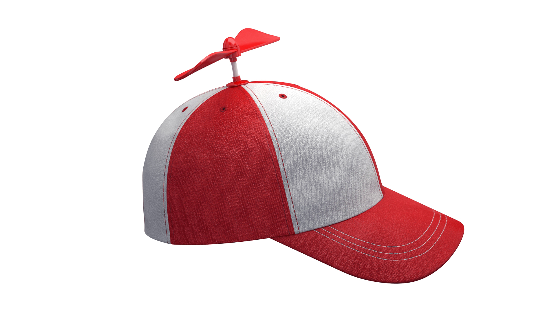 red propeller hat