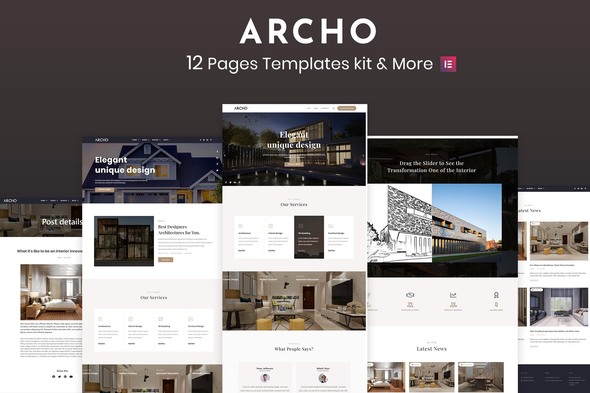 Archo - Architecture & Interior kit