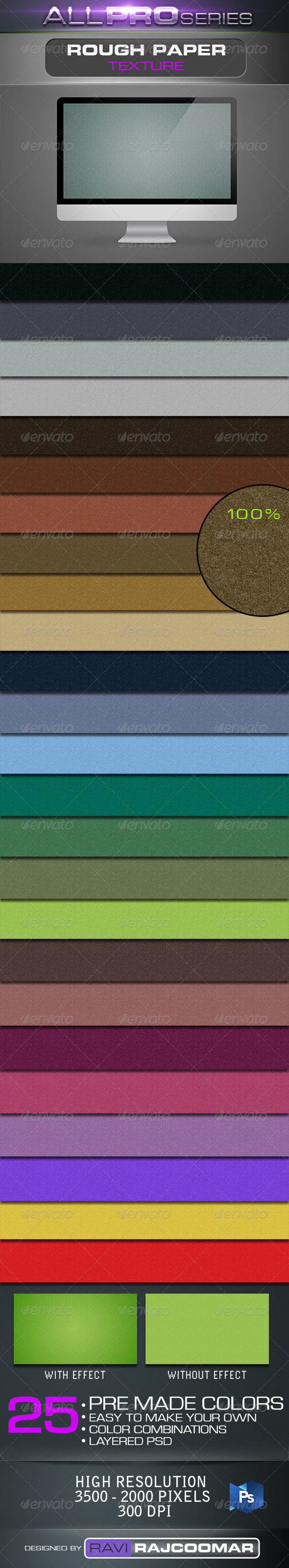 Rough Paper Texture - Patterns Backgrounds