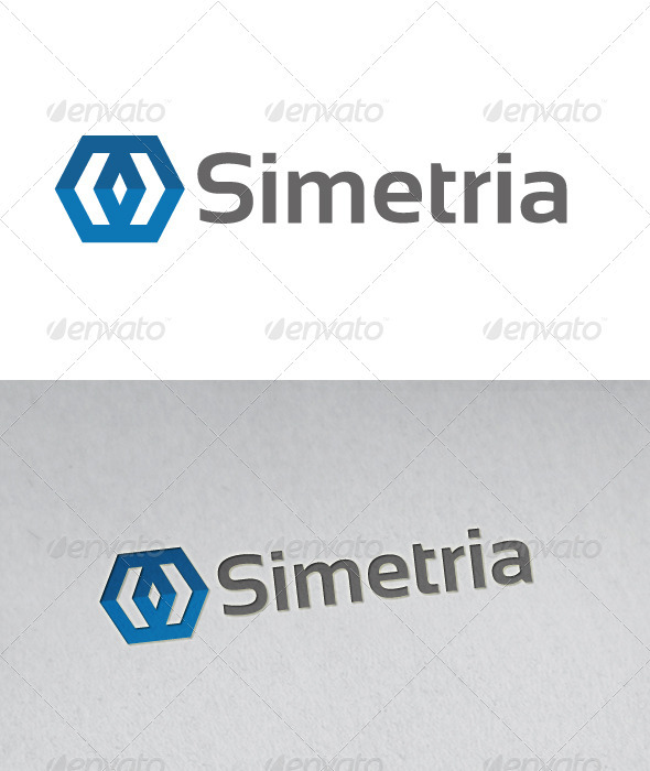 Abstract Symmetry Logo - Vector Abstract