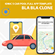 ionic 5 carpooling app template