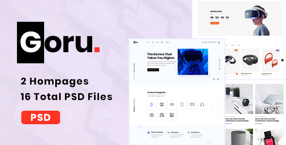 GORU - eCommerce - ThemeForest 27560574