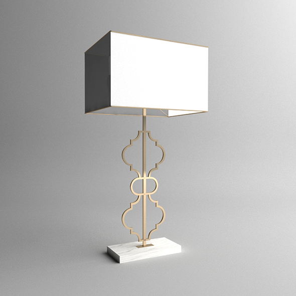 Arabesque table Lamp - 3Docean 27575628