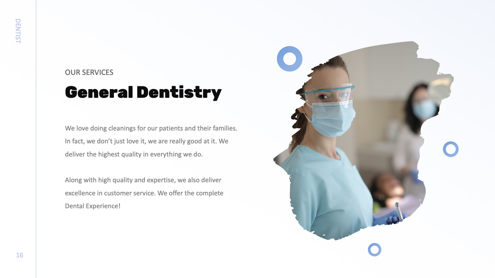 Dentist - Dental Spa Google Slides Presentation, Presentation Templates