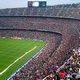 Football Stadium Crowd Discontent and Indignation