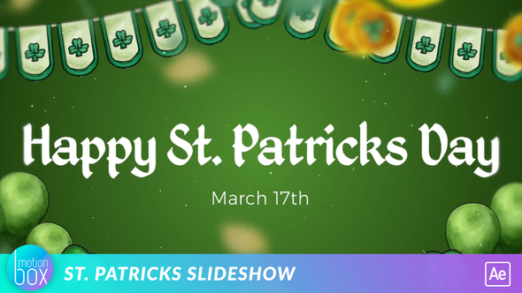 St. Patricks Slideshow - VideoHive 23350299