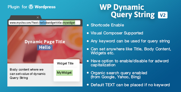 WP Dynamic Query - CodeCanyon 21401672
