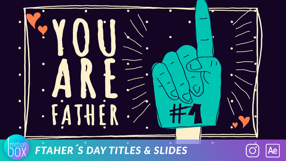 Fathers Day Titles - VideoHive 23969850