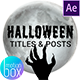 Halloween Stories, Posts &amp; Titles - VideoHive Item for Sale