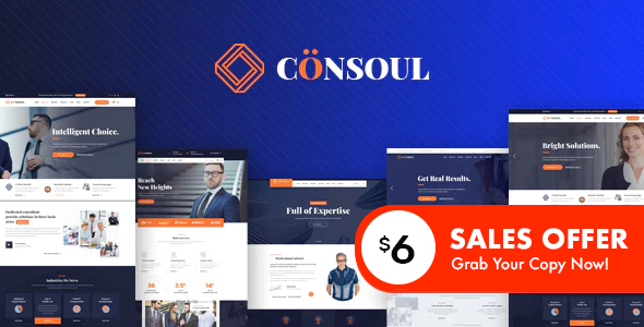 Consoul - Consulting - ThemeForest 23358470