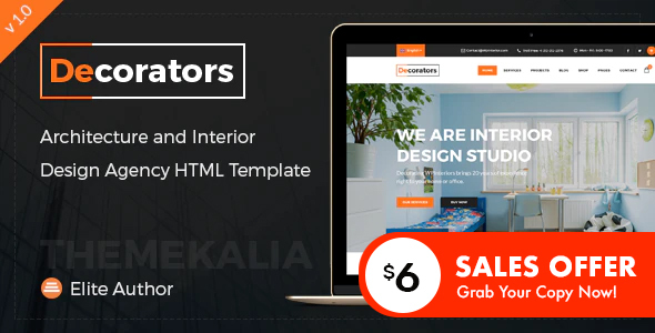 Decorators - HTML - ThemeForest 18261443