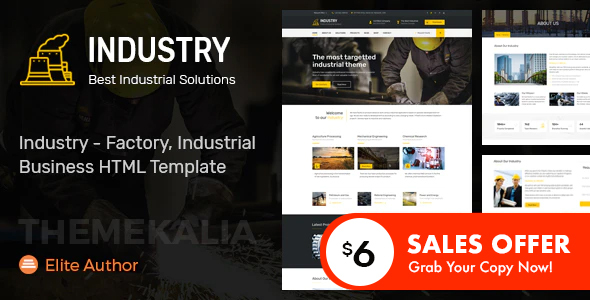 Industry - Factory - ThemeForest 19860588