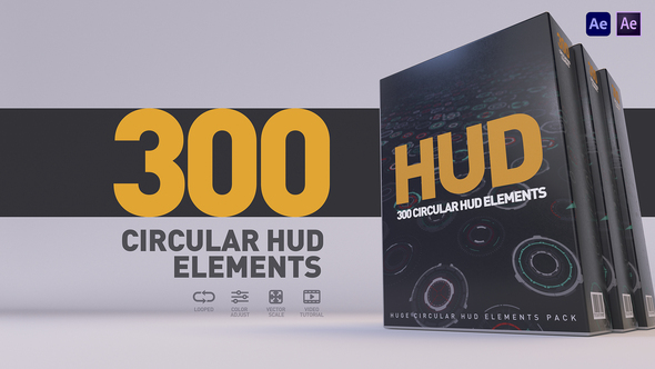 HUD 300 - VideoHive 27596143