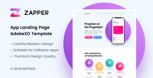 Zapper - App - ThemeForest 27600449