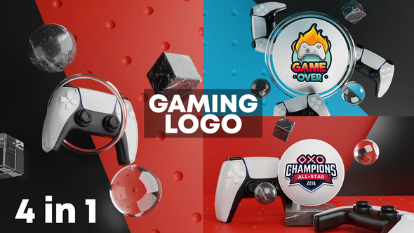 GamingLogo Reveal 3D - VideoHive 27606557