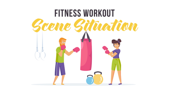 Fitness workout - VideoHive 27608490