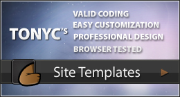 Tonyc's Site Templates