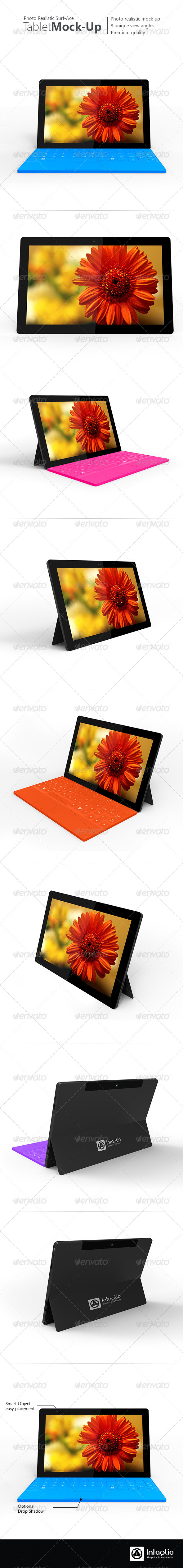 Surf-Ace Tablet Mock-Up