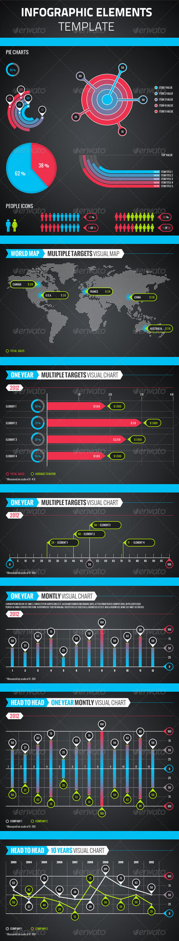 Infographic Elements - Infographics