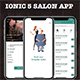 ionic 5 salon admin user full app templates