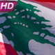 Lebanese Flag Lit By The Sun - VideoHive Item for Sale