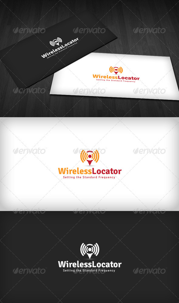 Wireless Locator Logo - Symbols Logo Templates