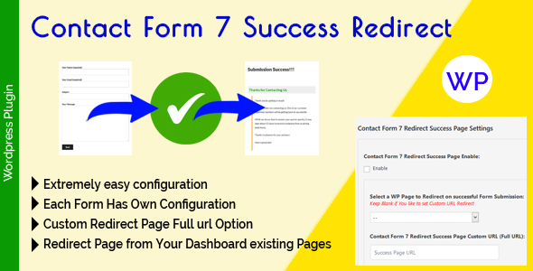 Contact Form 7 Success Redirect