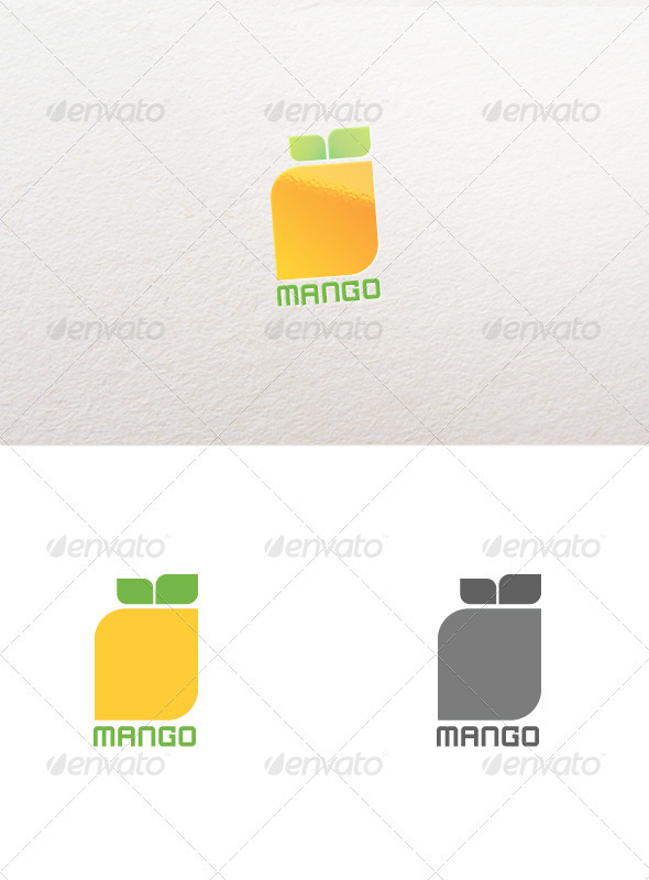 Abstract Mango Logo - Abstract Logo Templates